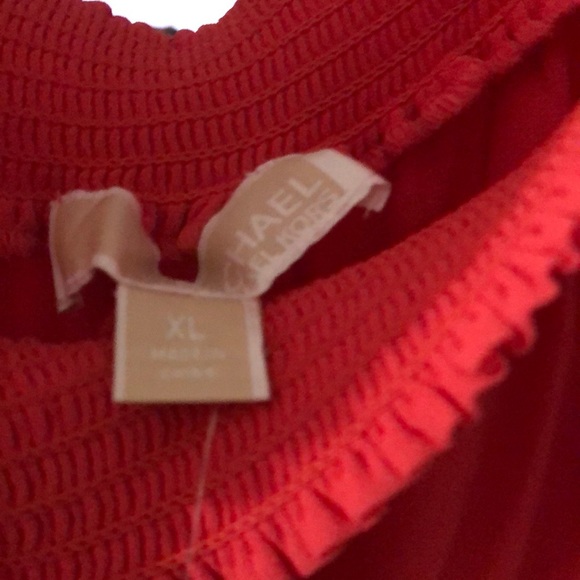 Michael Kors Red Robe Intimates & Sleepwear - Picture 3 of 5
